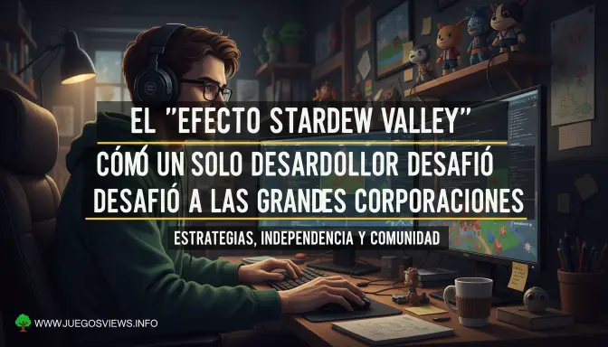 El «Efecto Stardew Valley»: Cómo un solo desarrollador puso en jaque a las grandes corporaciones.