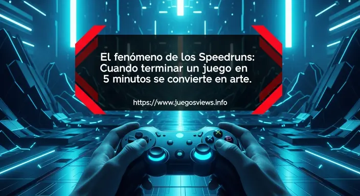El fenómeno de los Speedruns: Cuando terminar un juego en 5 minutos se convierte en arte.