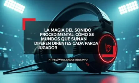 La magia del sonido procedimental: Cómo se crean mundos que suenan diferentes para cada jugador.