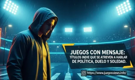 Juegos con mensaje: Títulos indie que se atreven a hablar de política, duelo y soledad.