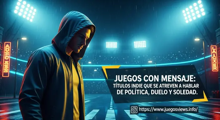 Juegos con mensaje: Títulos indie que se atreven a hablar de política, duelo y soledad.