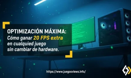 Optimización máxima: Cómo ganar 20 FPS extra en cualquier juego sin cambiar de hardware.