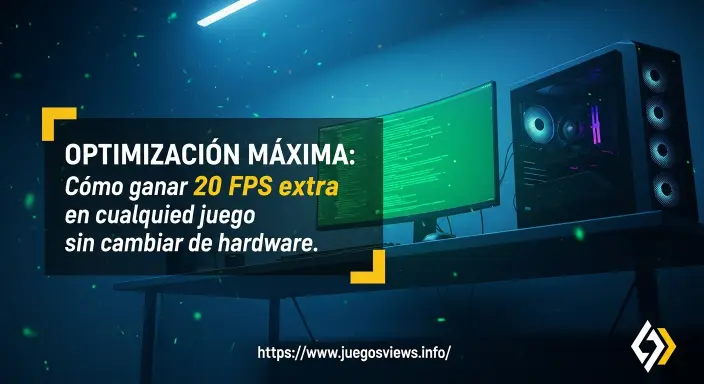 Optimización máxima: Cómo ganar 20 FPS extra en cualquier juego sin cambiar de hardware.