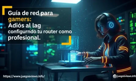 Guía de red para gamers: Adiós al lag configurando tu router como un profesional.