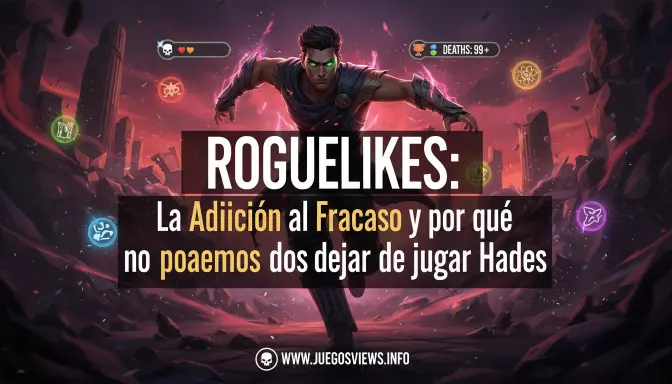 Roguelikes: La adicción al fracaso y por qué no podemos dejar de jugar a Hades.