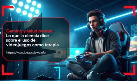 Gaming y salud mental: Lo que la ciencia dice sobre el uso de videojuegos como terapia.