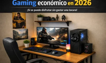 Gaming económico en 2026: sí se puede disfrutar sin gastar una locura